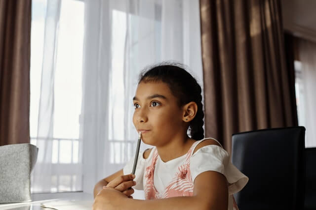 Girl Pondering Girl Pondering