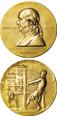 Pulitzer Medal Pulitzer Medal