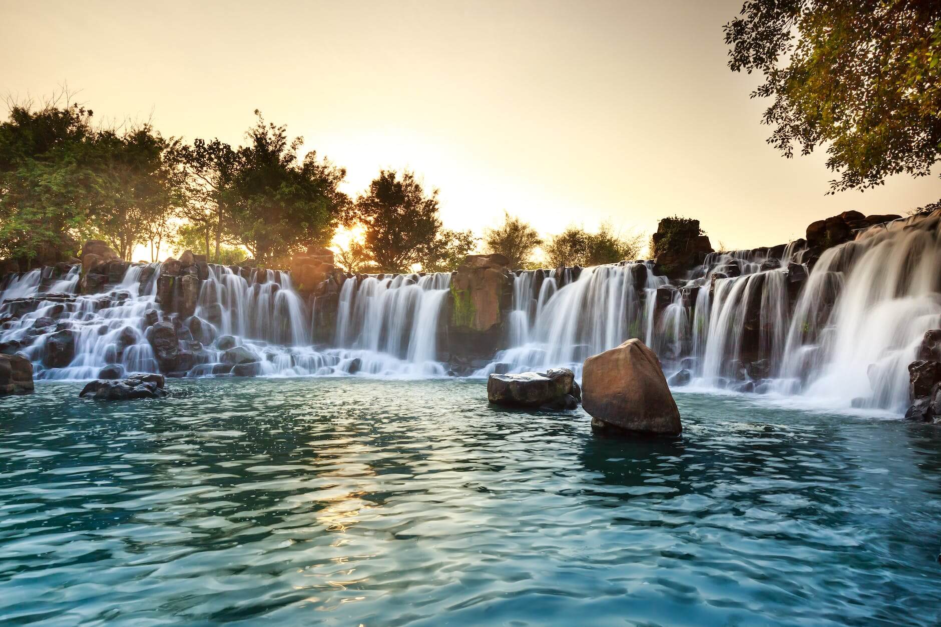 Waterfall river