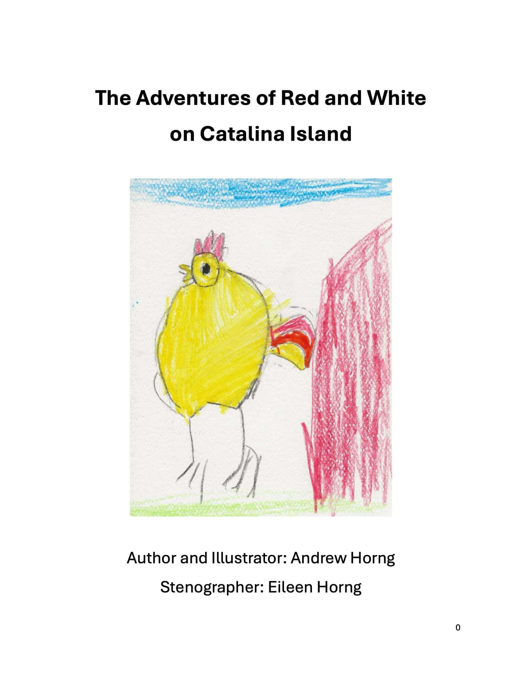 The Adventures of Red and White on Catalina Island dragged 1 1
